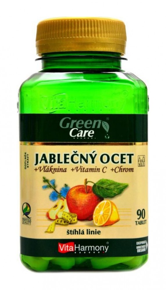 Jablečný ocet vláknina  vitamín C chrom 90tbl