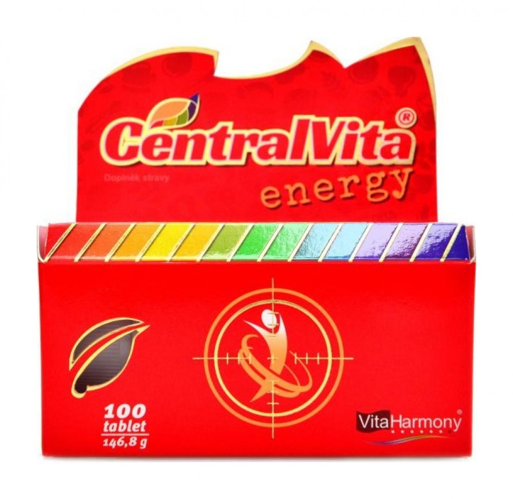 CentralVita Energy 100 tablet multivitamín