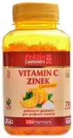 XXL Vitamín C zinek gummies 70 gummies 