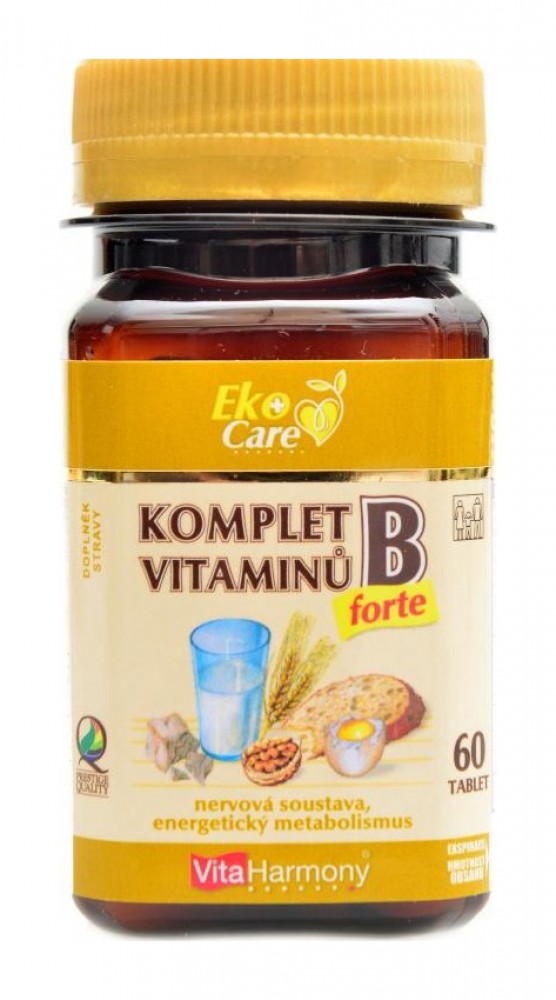 Komplex vitamínů B forte 60 tablet