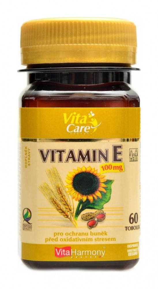 Vitamín E 100 mg 60 tobolek