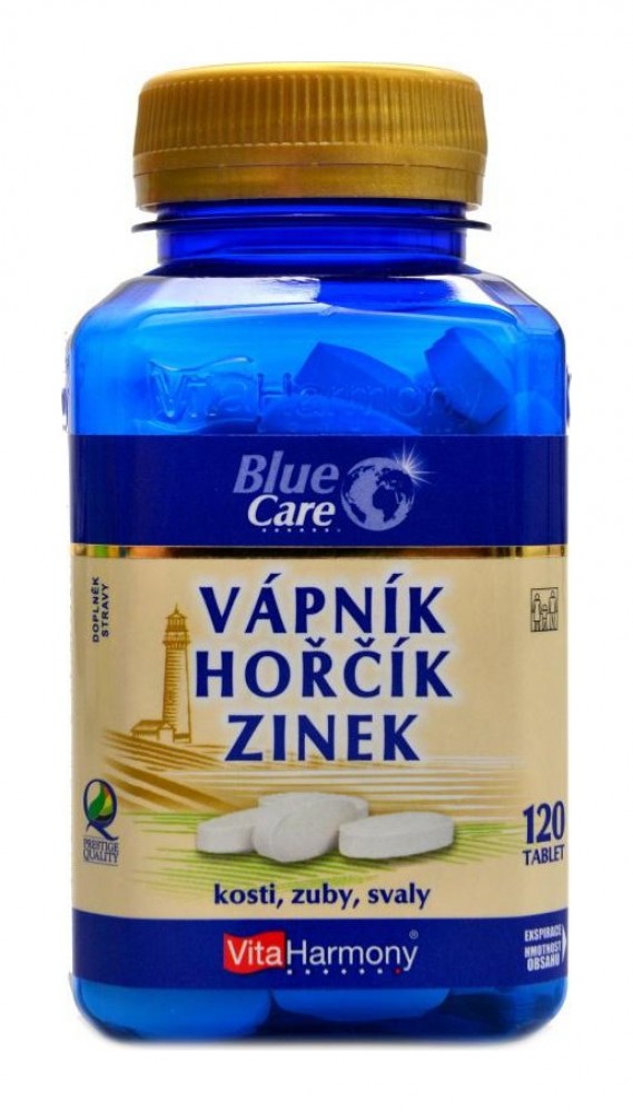 Vápník hořčík zinek 120 tablet