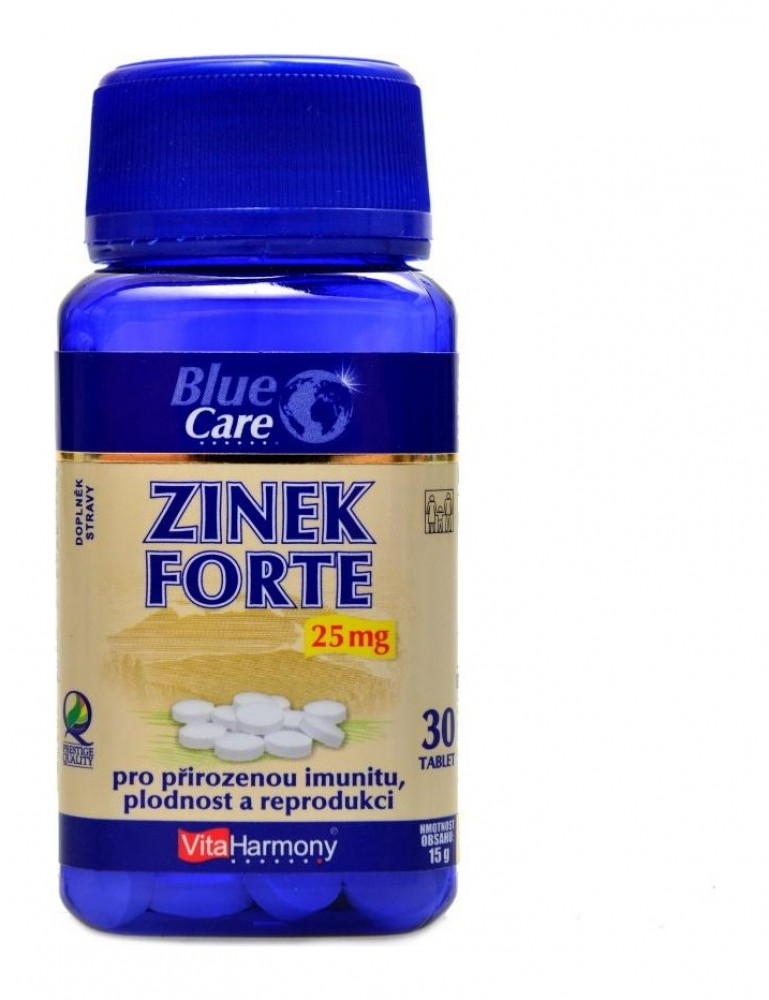 Zinek forte 25 mg 30 tablet