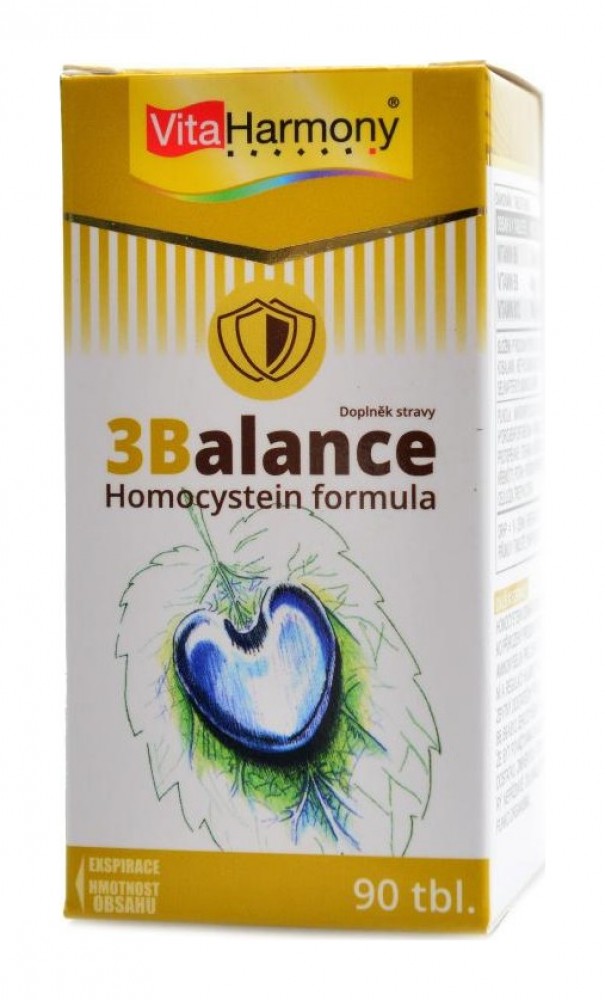 3 Balance B6-B9-B12 Homocystein formula 90 tobolek