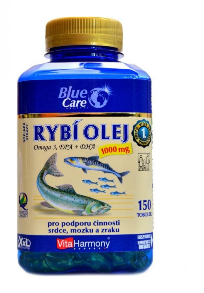 Rybí olej Omega 3 1000 mg XXL 150 tobolek