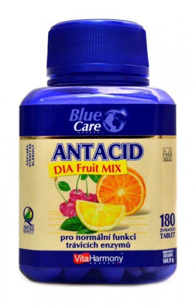 XXL Antacid žvýkací 180 tbl fruit mix