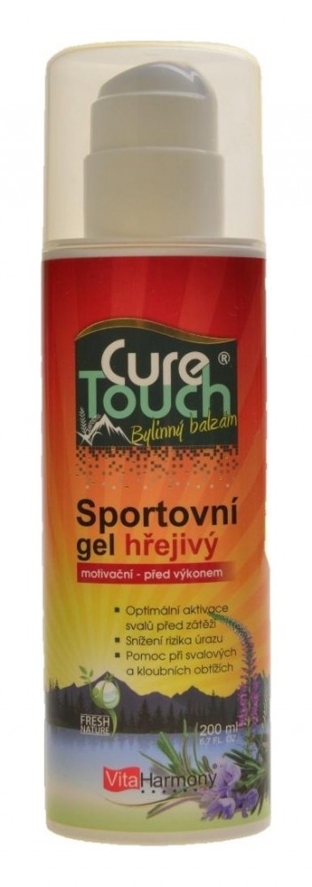 Sportovní gel hřejivý 200 ml