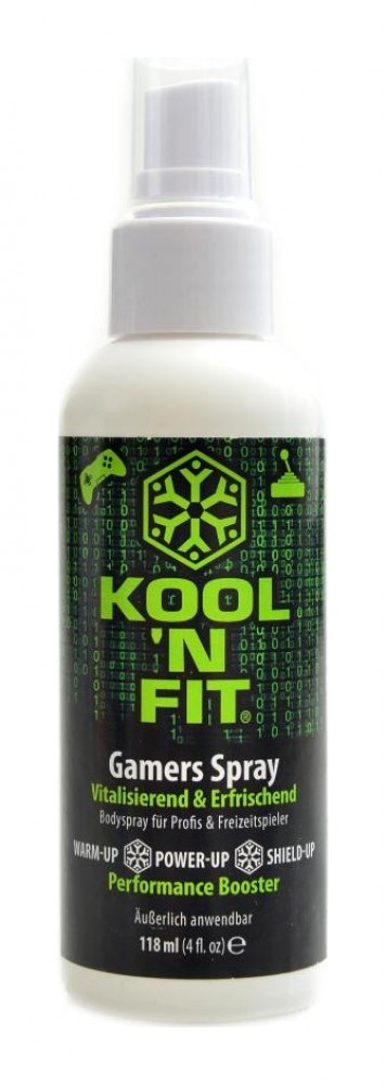 Kool n fit gamers spray 2oz 59 ml EXP 5/2025