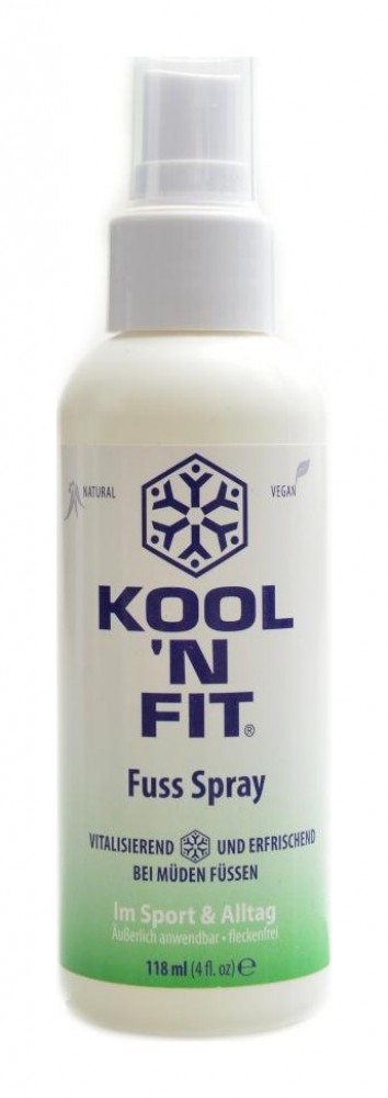 Kool n fit foot spray 4oz 118 ml EXP 5/2025