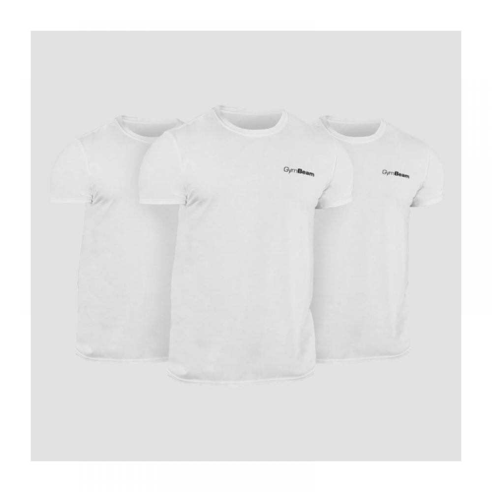 Tričko Basic 3Pack White 