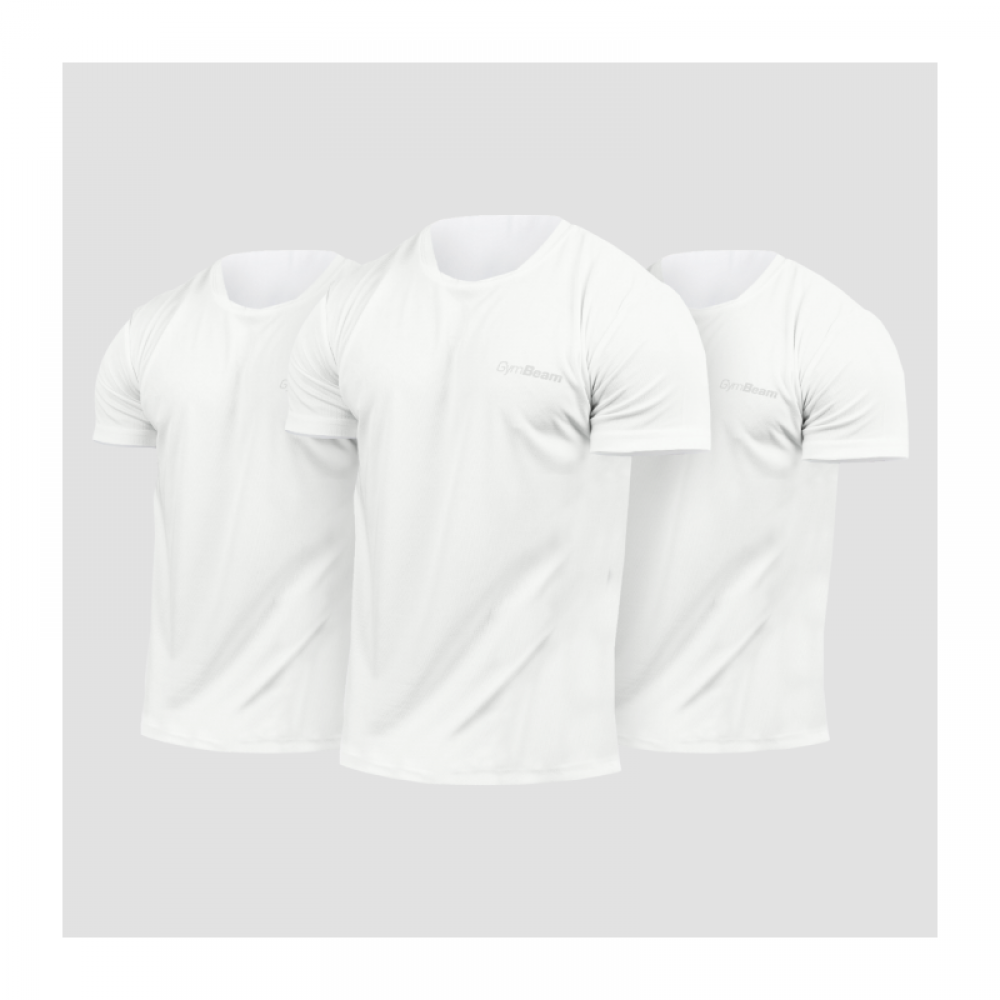 Tričko TRN 3Pack White 