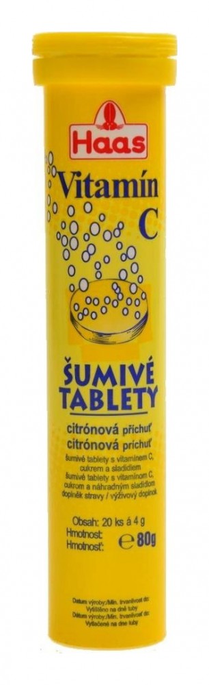 Vitamín C 20 šumivých tablet
