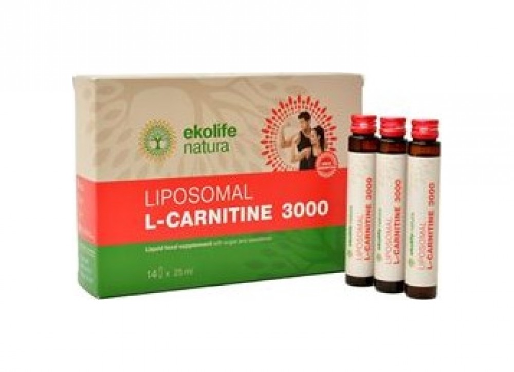 Liposomal L-Carnitine 3000 mg 14 x 25 ml