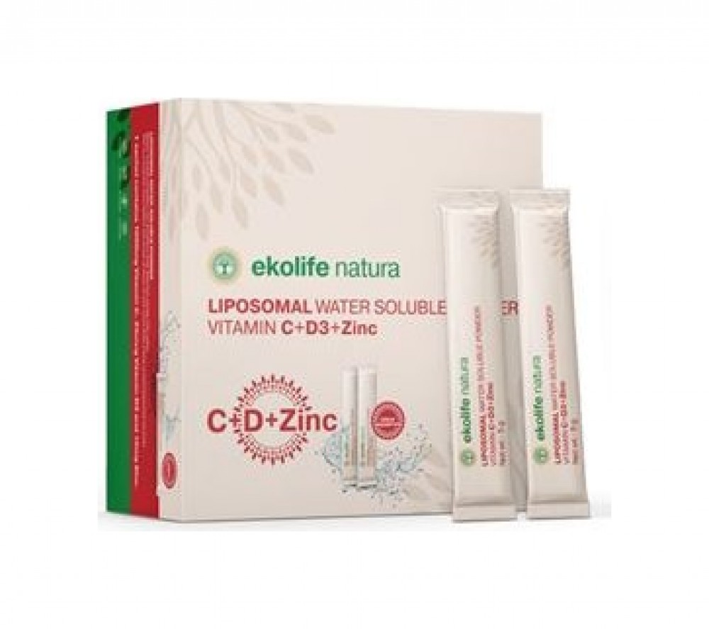 Liposomal Vitamin C + D3 + Zinc 21x5g (105g)