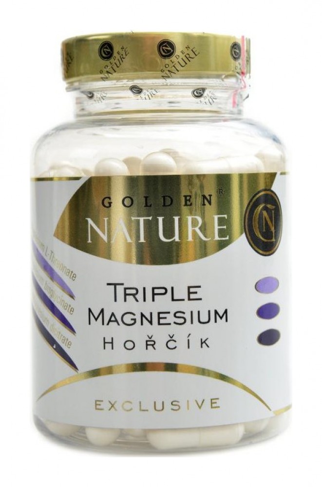 Exclusive Triple magnesium - hořčík 100 kapslí