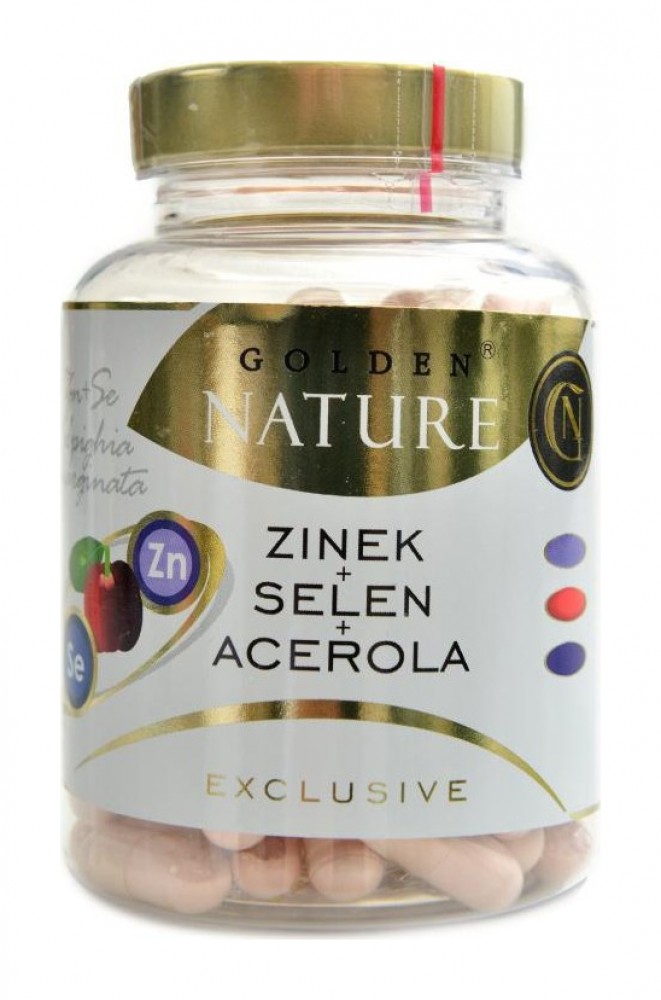 Exclusive Zinek + selen + acerola 100 kapslí