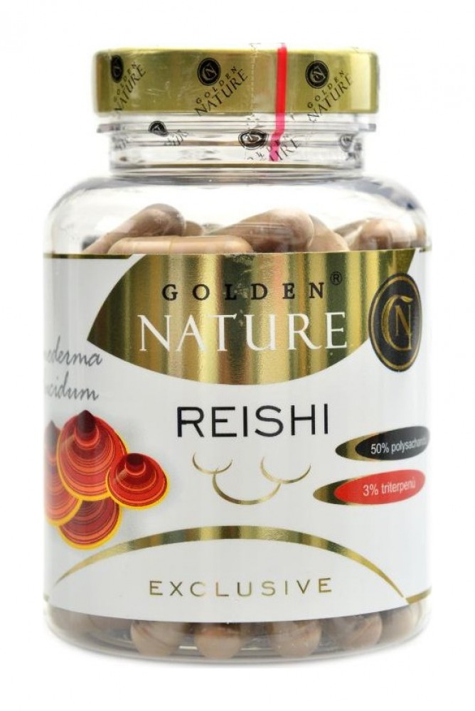 Exclusive Reishi 50% polysacharidů 100 kapslí