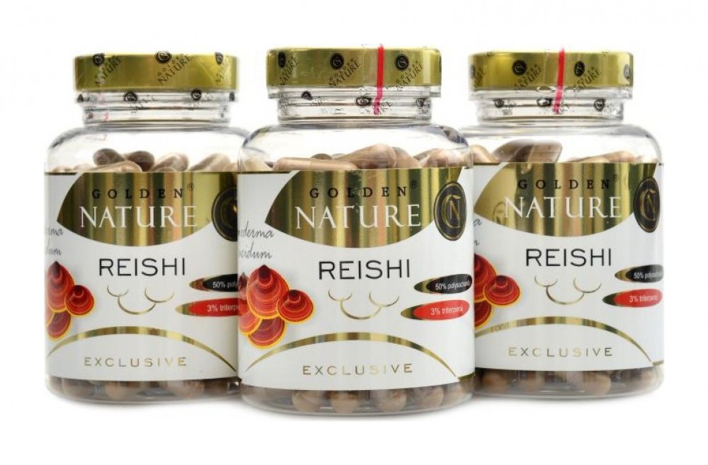 Exclusive Reishi 50% polysacharidů 300 kapslí