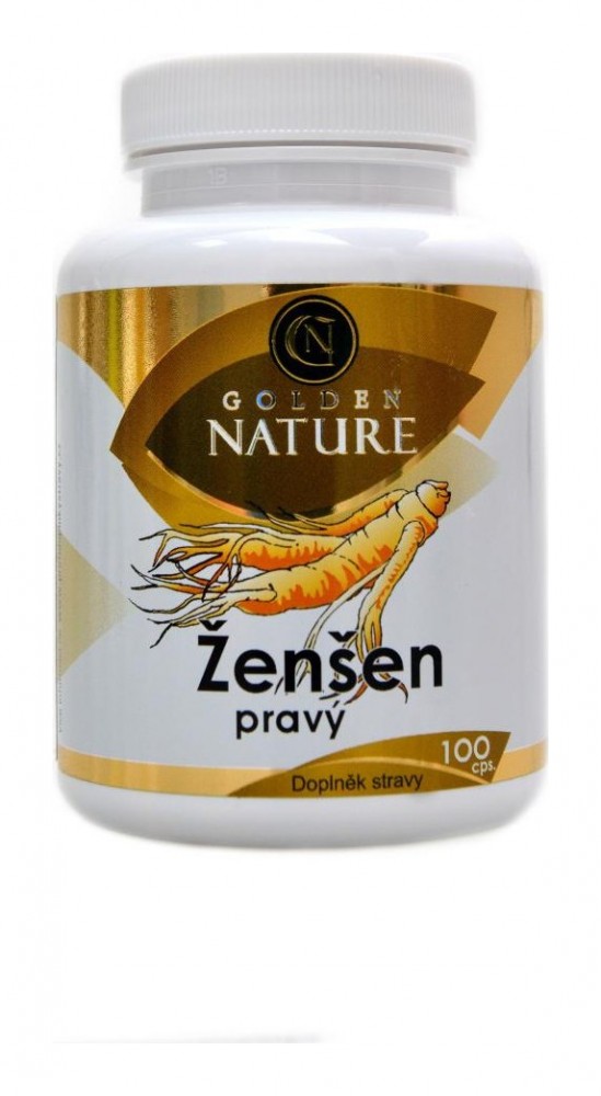 Ženšen pravý 8% ginsenosidů 100 kapslí
