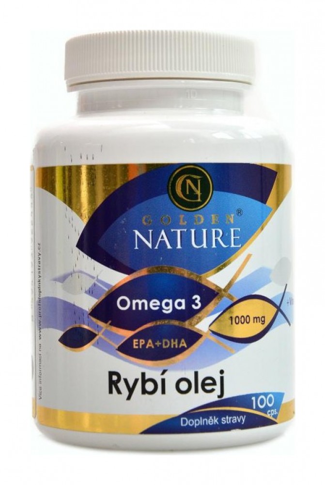 Rybí olej omega 3 100 kapslí