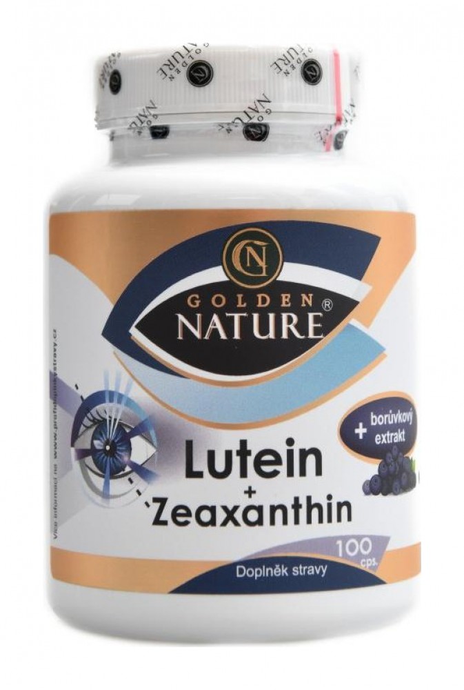 Lutein + ZEAxanthin 100 kapslí