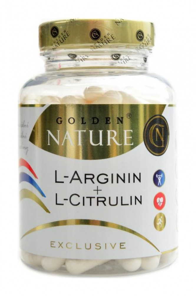 Exclusive Arginin + citrulin 100 kapslí