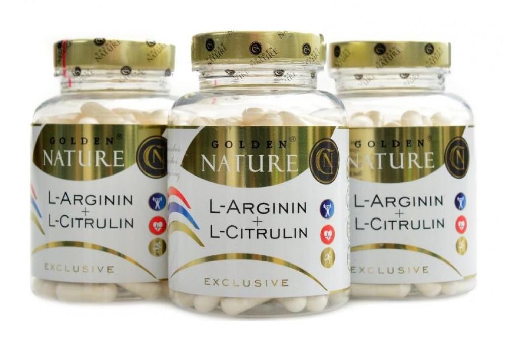 Exclusive Arginin + citrulin 300 kapslí