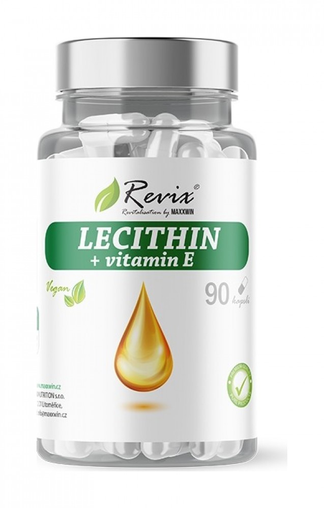 LECITHIN + VITAMIN E 90 kapslí
