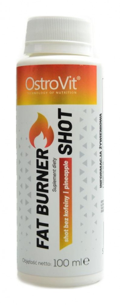 Fat burner shot without caffeine 100ml ananas