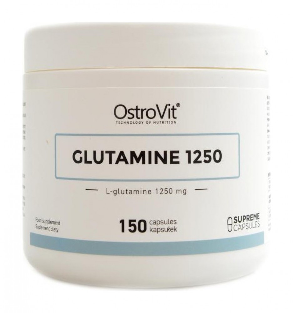 Supreme capsules Glutamine 1250 mg 150 kapslí