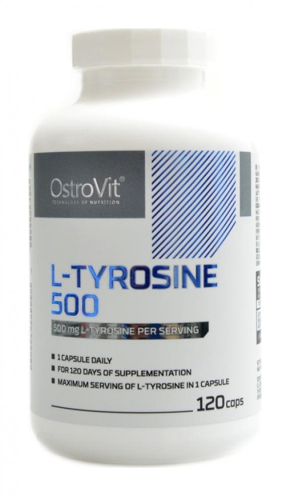 L-Tyrosine 500 mg 120 kapslí