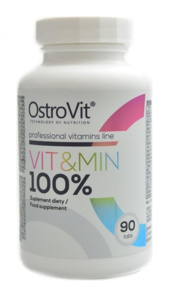 100% vit and min 90 tablet