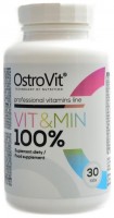 100% vit and min 30 tablet 