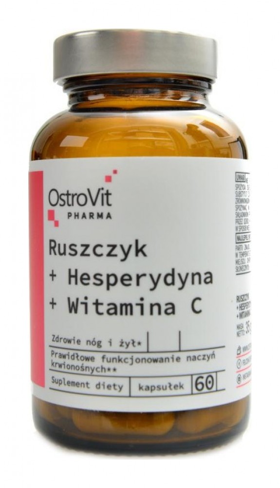 Pharma ruscus + hesperidin + vitamin C 60 kapslí