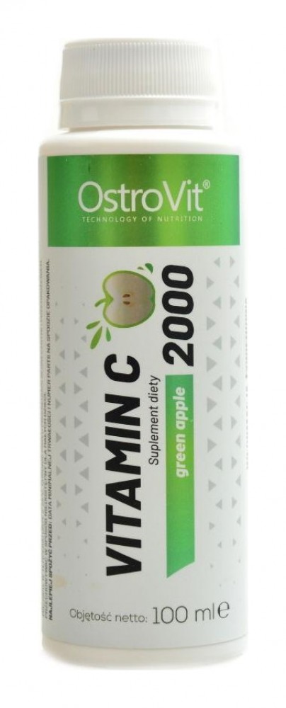 Vitamin C 2000 shot 100 ml zelené jablko