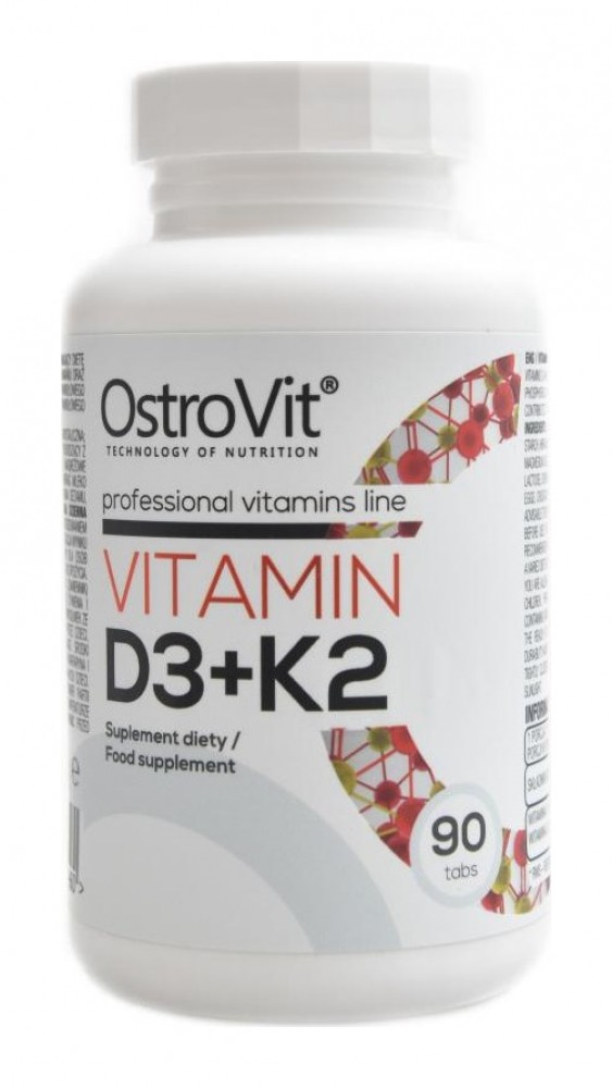 Vitamin D3 + K2  90 kapslí