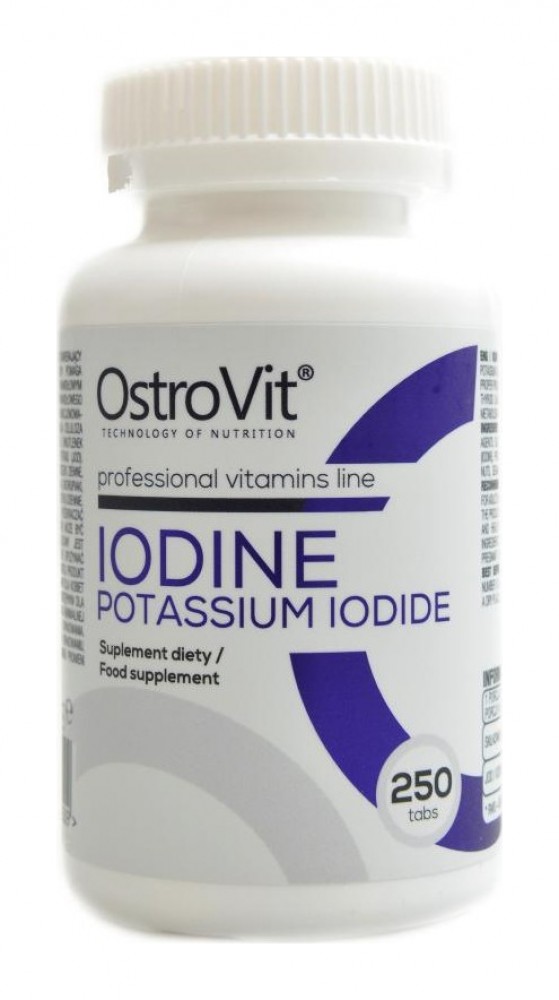 Iodine potassium 250 tablet draslík s jodem