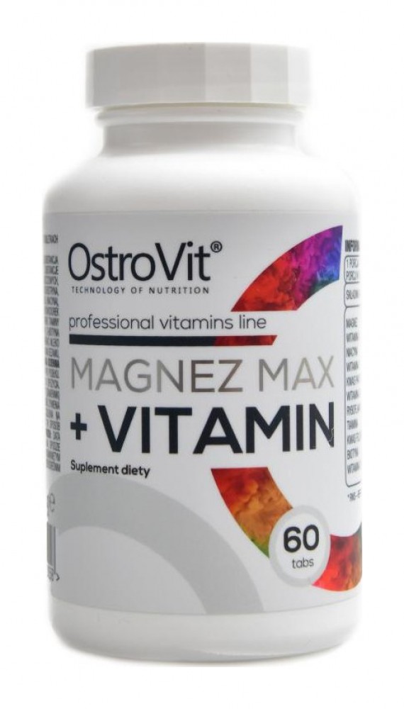 Magnesium MAX + Vitamin 60 tablet