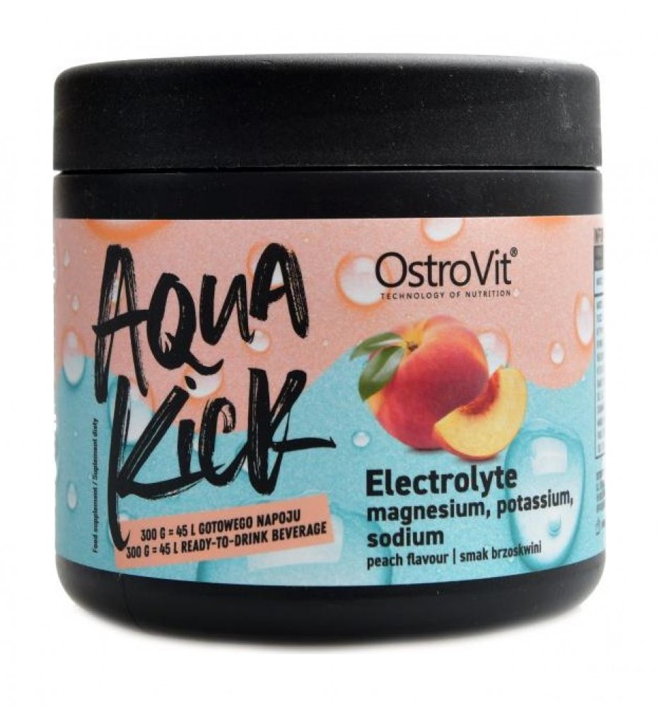 Aqua Kick Electrolyte 300 g broskev