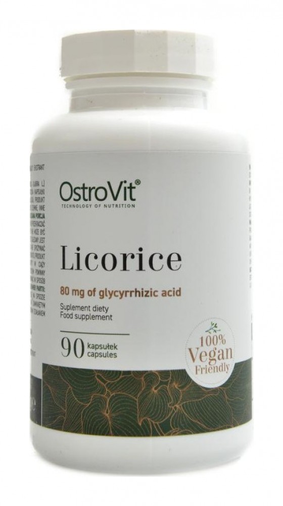 Licorice vege 90 kapslí lékořice