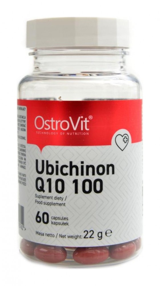 Ubichinon Q10 100 mg 60 kapslí ubiquinone coenzyme Q10