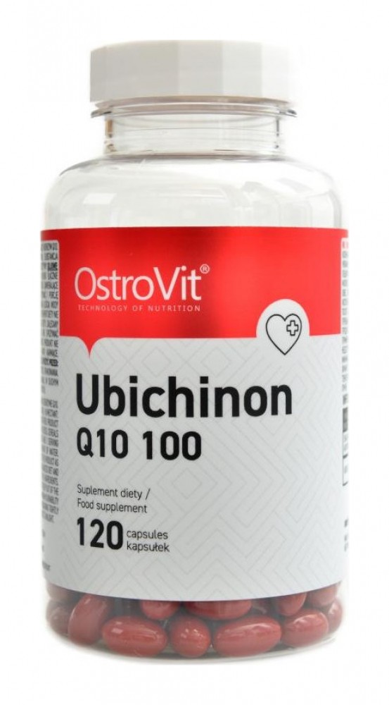 Ubichinon Q10 100 mg 120 kapslí ubiquinone coenzyme Q10