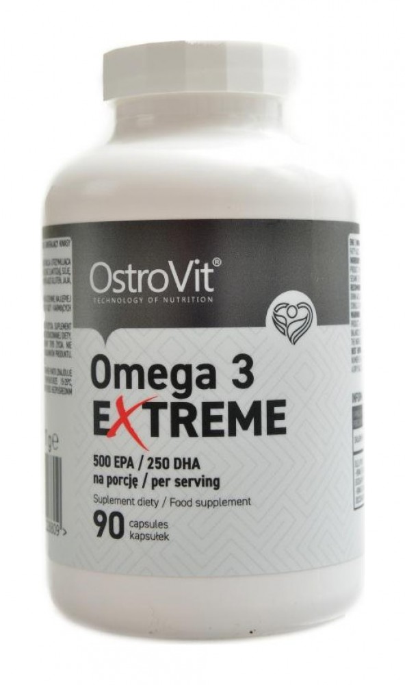 Omega 3 extreme 500 EPA / 250 DHA 90 kapslí