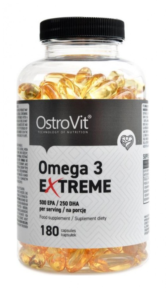 Omega 3 extreme 500 EPA / 250 DHA 180 kapslí