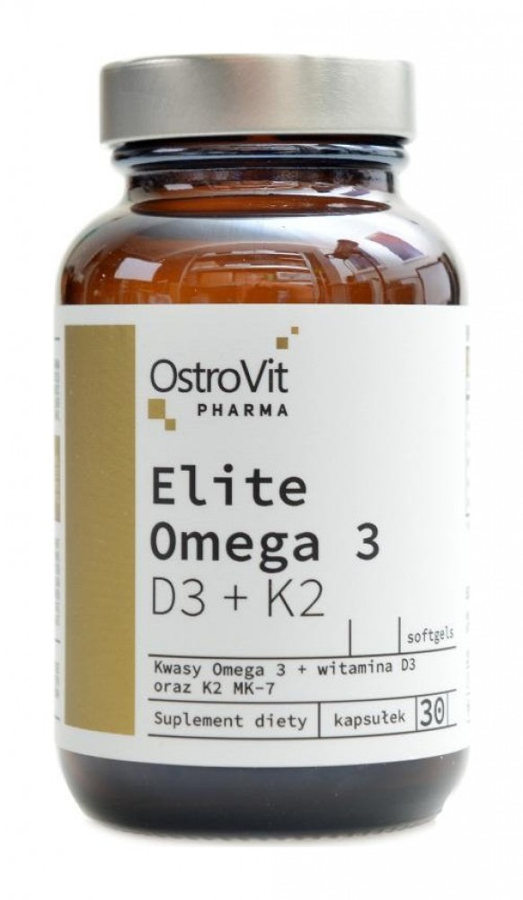 Pharma elite Omega 3 D3 + K2 30 kapslí