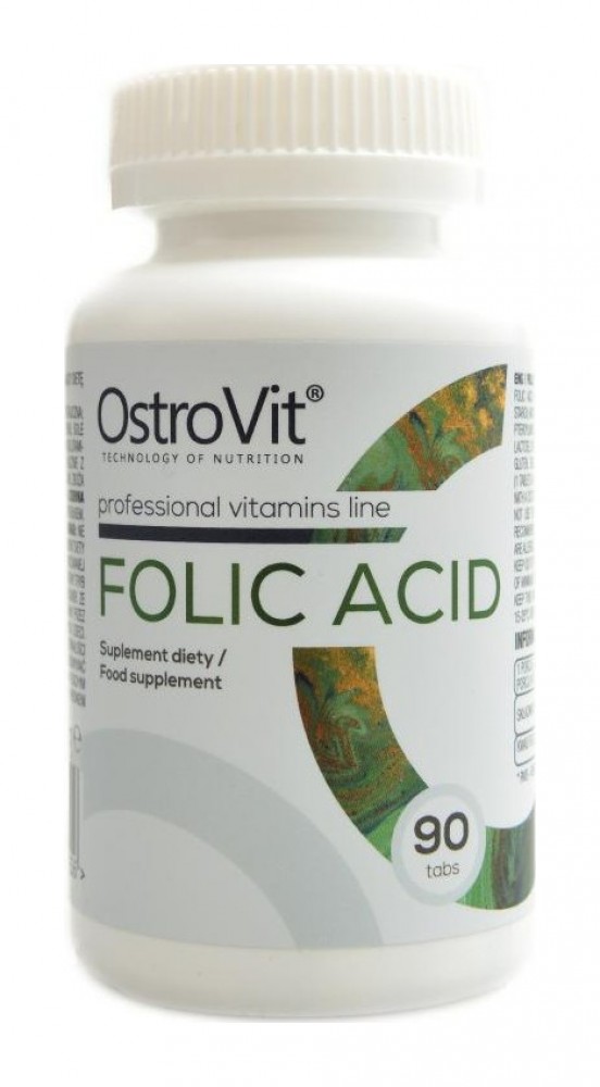 Folic acid 90 tablet kyselina listová