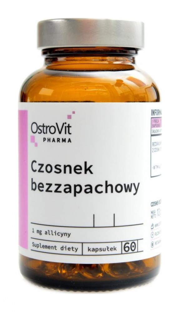 Pharma garlic 60 softgels česnek bezzápachový