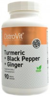 Turmeric + Black peper + Ginger 90 tablet kurkuma, černý pepř, zázvor 