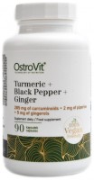 Turmeric + Black peper + Ginger 90 tablet kurkuma, černý pepř, zázvor 