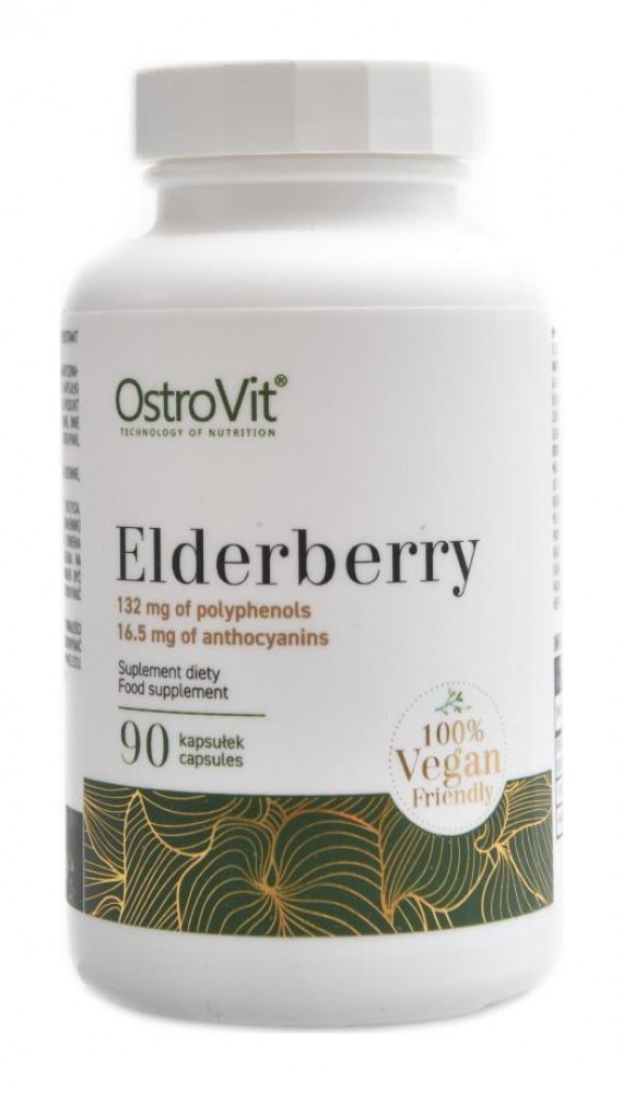 Elderberry extract vege 90 kapslí